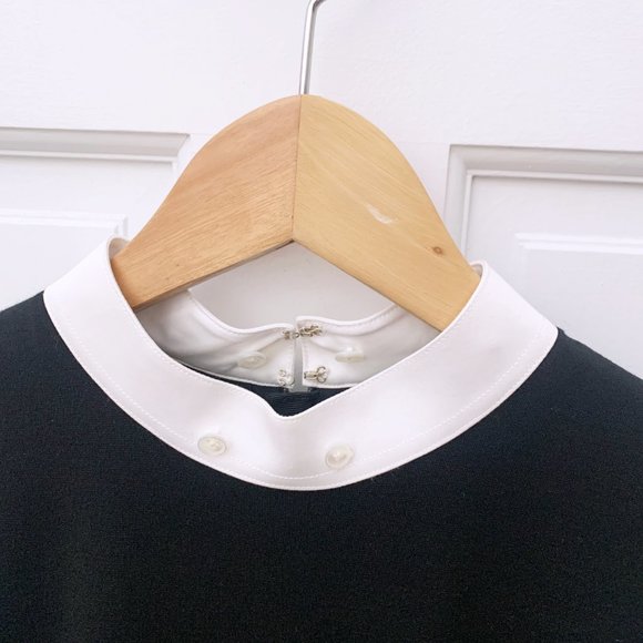 Jason Wu Contrast Collar Ponte Dress - Picture 5 of 12